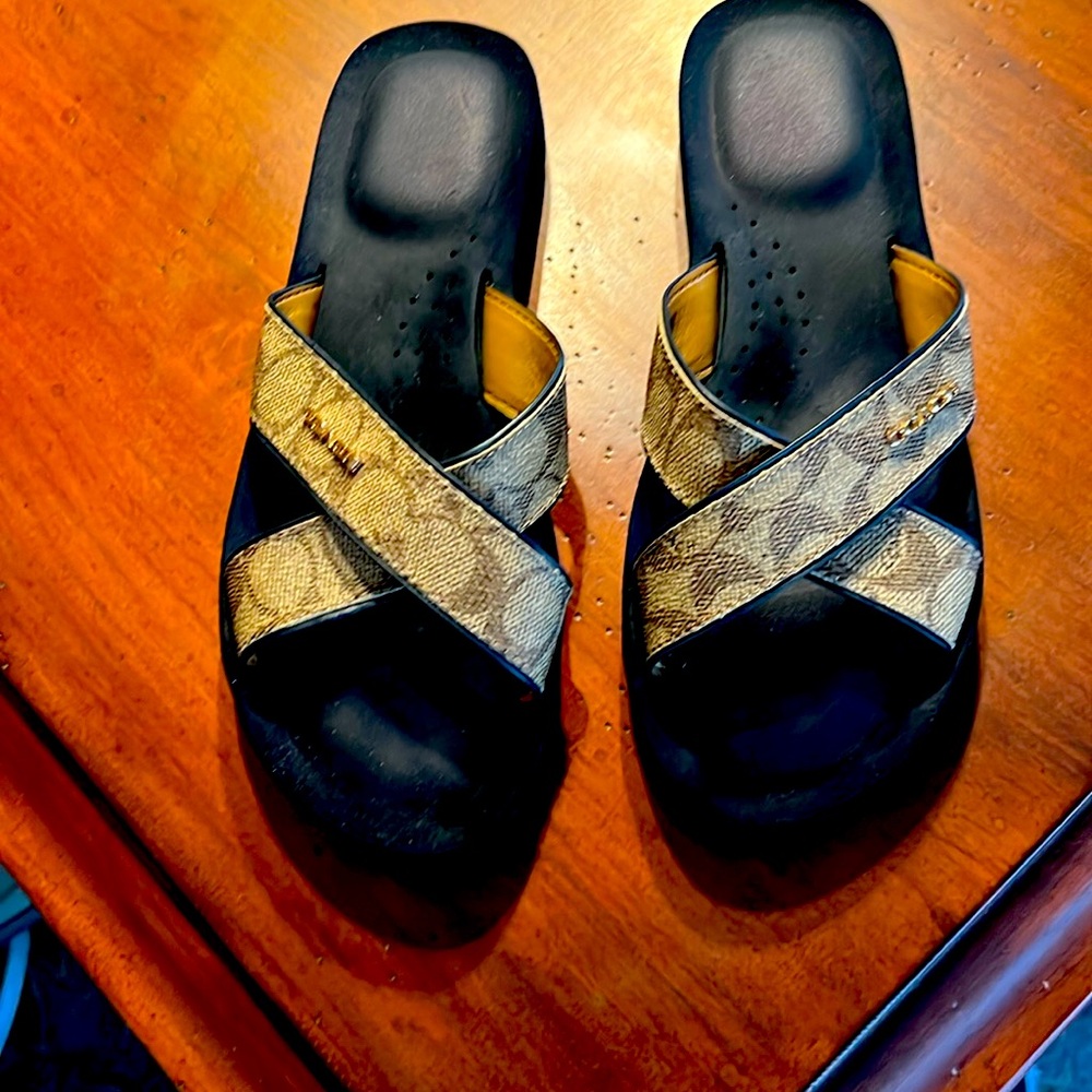 Coach flipflops